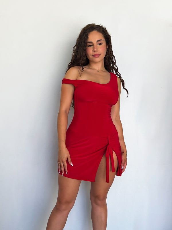 Nyla Dress (red)
